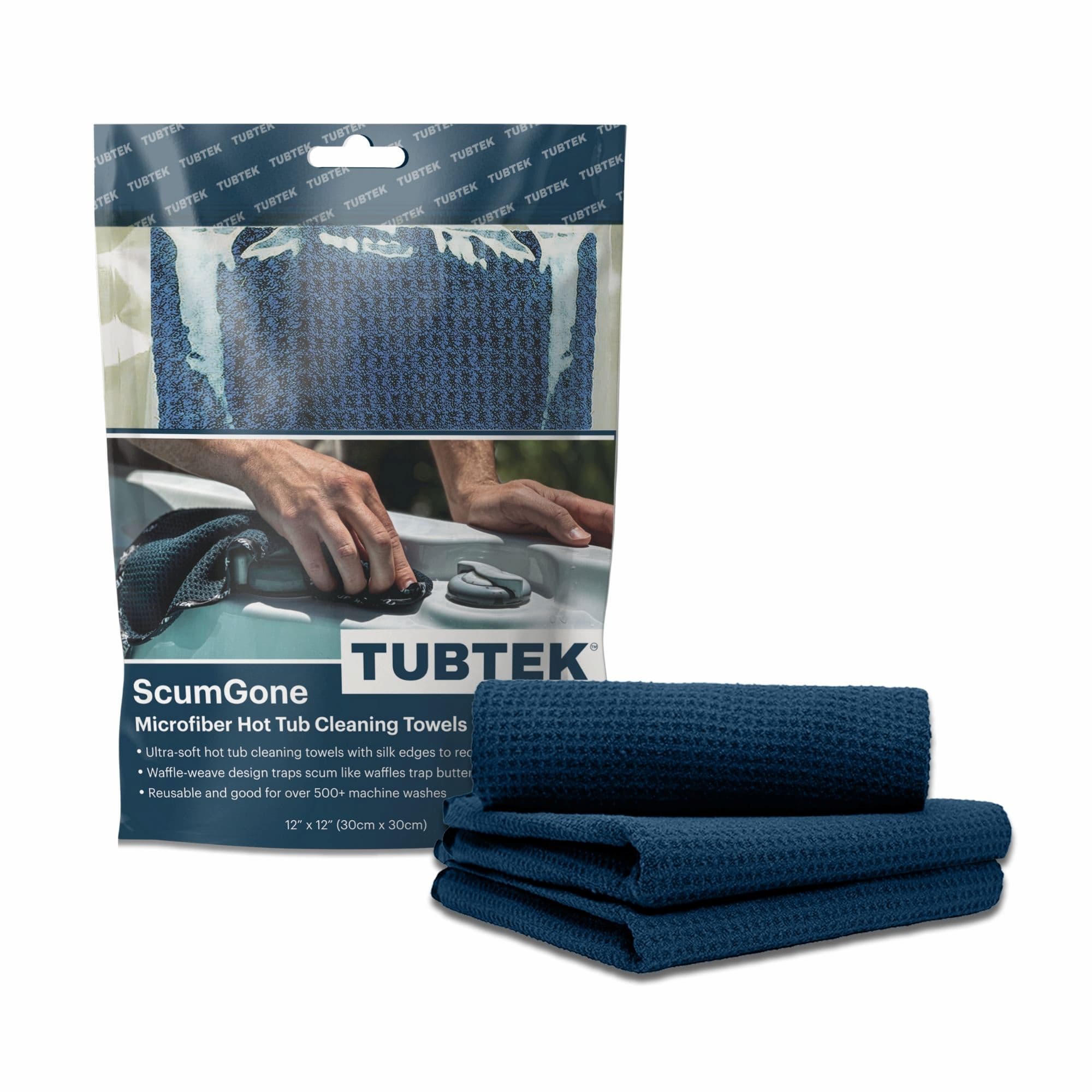 ScumGone Microfiber Cleaning Towels (3 Pack) - TT - SG - MFT - N3 - TUBTEK